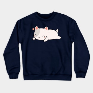 Kawaii Cute Cat Crewneck Sweatshirt